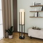 Opviq Shelf Lamp - 8125 Lámpara de pie negra con estante